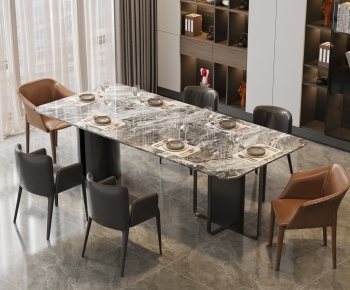 Modern Dining Table And Chairs-ID:987916955