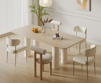 Modern Dining Table And Chairs-ID:314594983