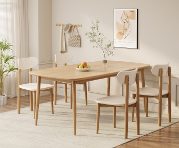 Modern Dining Table And Chairs-ID:902956016