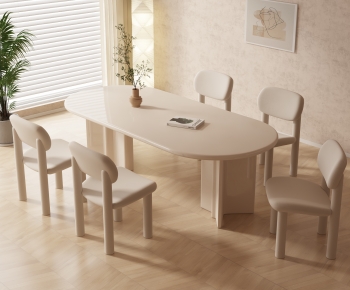 Modern Dining Table And Chairs-ID:892832996