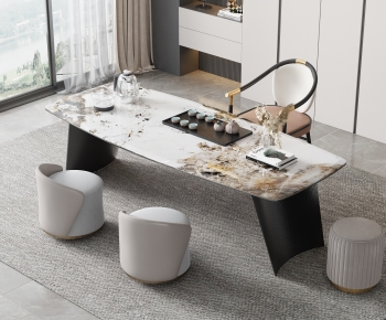 Modern Tea Tables And Chairs-ID:563198094