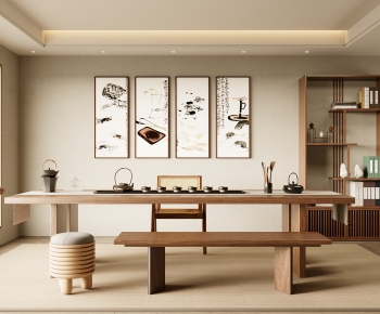 New Chinese Style Tea House-ID:529911997