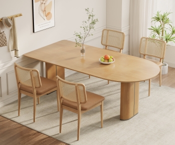 Modern Dining Table And Chairs-ID:215750935