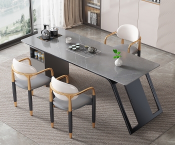 Modern Tea Tables And Chairs-ID:443410947
