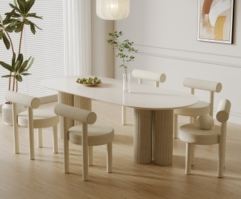 Modern Dining Table And Chairs-ID:140038018