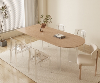 Modern Dining Table And Chairs-ID:883477933