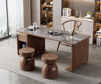 Modern Tea Tables And Chairs-ID:329590086