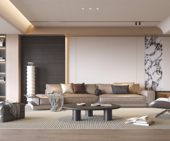 Modern A Living Room-ID:715692041