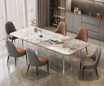 Modern Dining Table And Chairs-ID:664297101