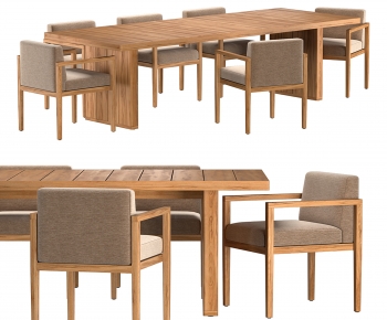 Modern Dining Table And Chairs-ID:686505087