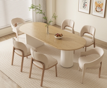 Modern Dining Table And Chairs-ID:693049911