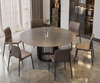 Modern Dining Table And Chairs-ID:248084074