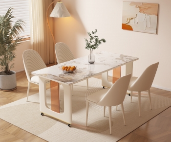 Modern Dining Table And Chairs-ID:788949971