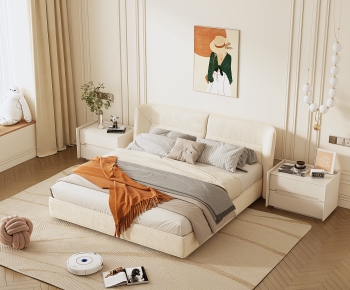 Modern Wabi-sabi Style Bedroom-ID:642985114