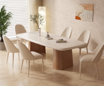 Modern Dining Table And Chairs-ID:197125915