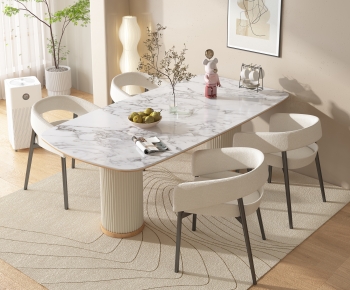 Modern Dining Table And Chairs-ID:772672893