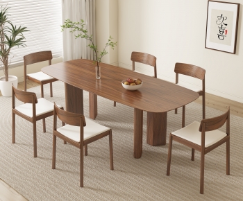Modern Dining Table And Chairs-ID:903543007