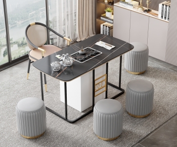 Modern Tea Tables And Chairs-ID:738838911