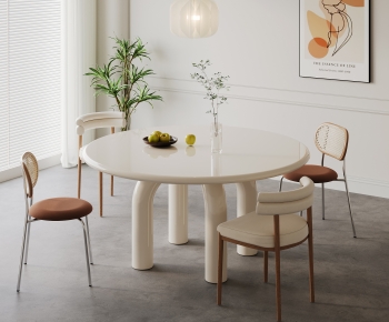 Modern Dining Table And Chairs-ID:871881962