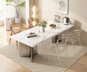 Modern Dining Table And Chairs-ID:286151895