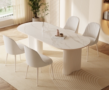 Modern Dining Table And Chairs-ID:773883104