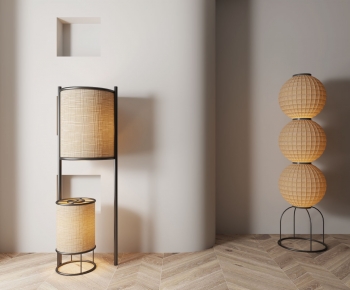 Wabi-sabi Style Floor Lamp-ID:663089044