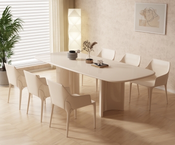 Modern Dining Table And Chairs-ID:794804107