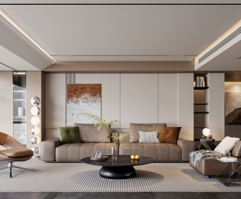 Modern A Living Room-ID:569237959