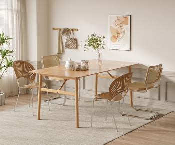 Modern Dining Table And Chairs-ID:145699984