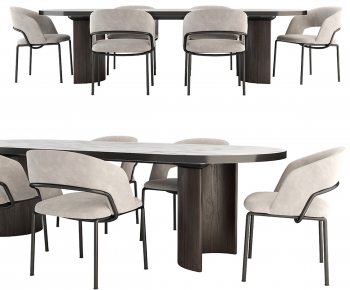 Modern Dining Table And Chairs-ID:480993038