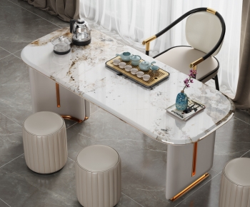 Modern Tea Tables And Chairs-ID:525965937