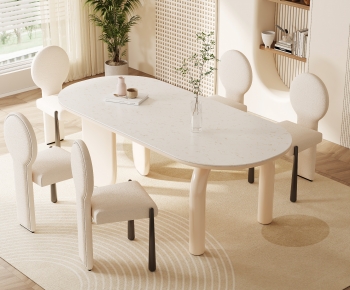 Modern Dining Table And Chairs-ID:931955103