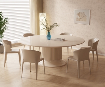 Modern Dining Table And Chairs-ID:845341927