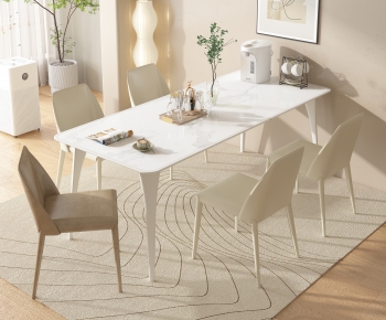 Modern Dining Table And Chairs-ID:472857957