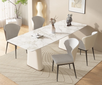 Modern Dining Table And Chairs-ID:277690984