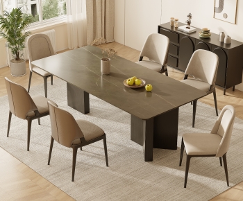 Modern Dining Table And Chairs-ID:115967991