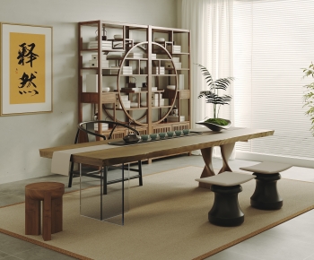 Wabi-sabi Style Tea Tables And Chairs-ID:925579075