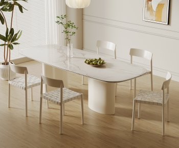 Modern Dining Table And Chairs-ID:139398109