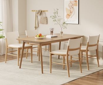 Modern Dining Table And Chairs-ID:656527049