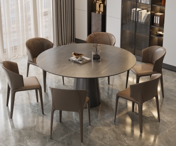 Modern Dining Table And Chairs-ID:208820105