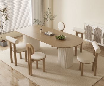 Modern Dining Table And Chairs-ID:917917972