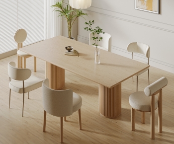 Modern Dining Table And Chairs-ID:331348907