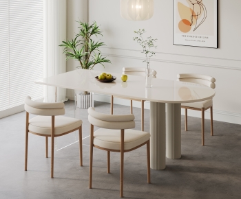 Modern Dining Table And Chairs-ID:798046114
