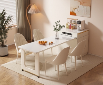 Modern Dining Table And Chairs-ID:570837972
