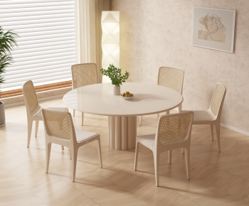 Modern Dining Table And Chairs-ID:691375021