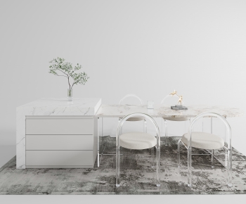 Modern Dining Table And Chairs-ID:801362996