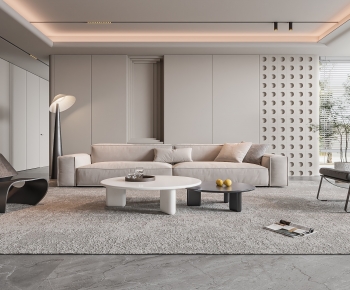 Modern A Living Room-ID:813497077
