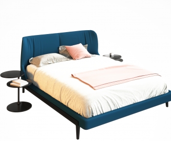 Modern Double Bed-ID:831181056