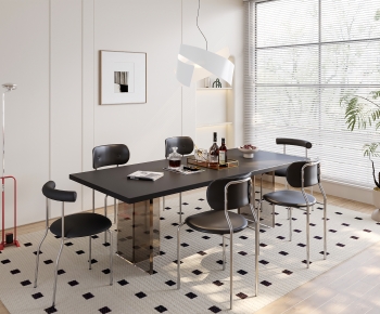 Modern Dining Table And Chairs-ID:271025905