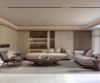 Wabi-sabi Style A Living Room-ID:462173949